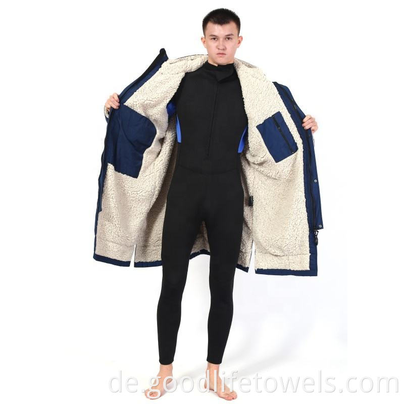 Waterproof Fleece Lining Dry Surf Changing Robe